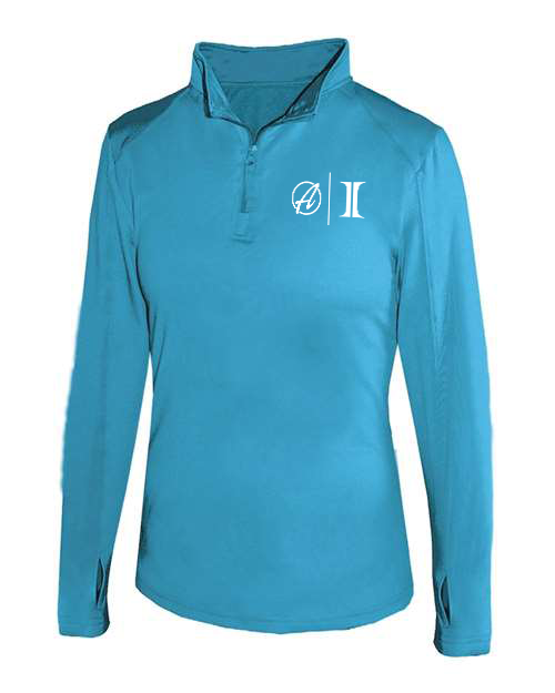 Ladies Lightweight 3/4 Zip Pullover