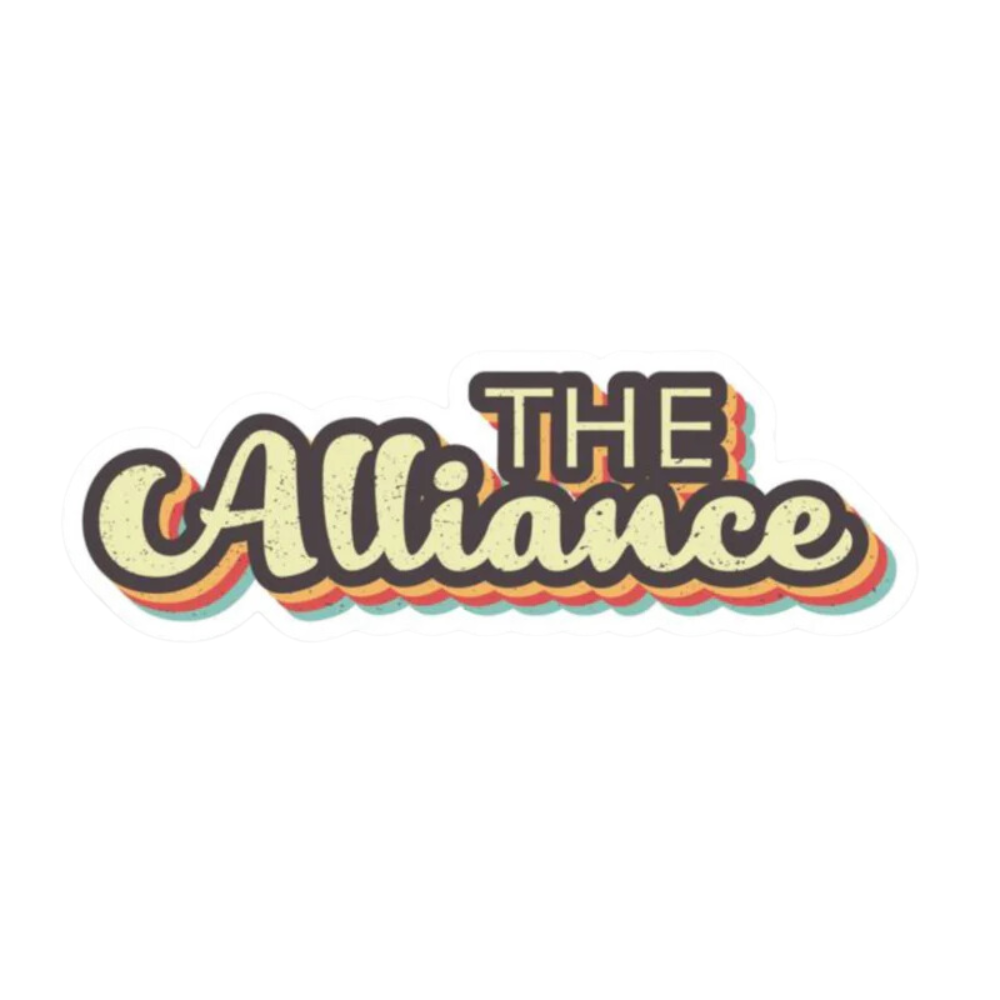 Retro The Alliance Sticker