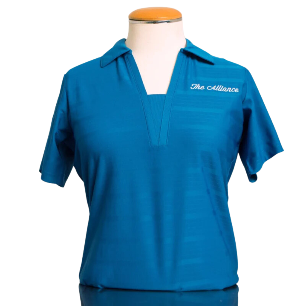 Ladies Port Authority Horizontal Texture Polo Shirt