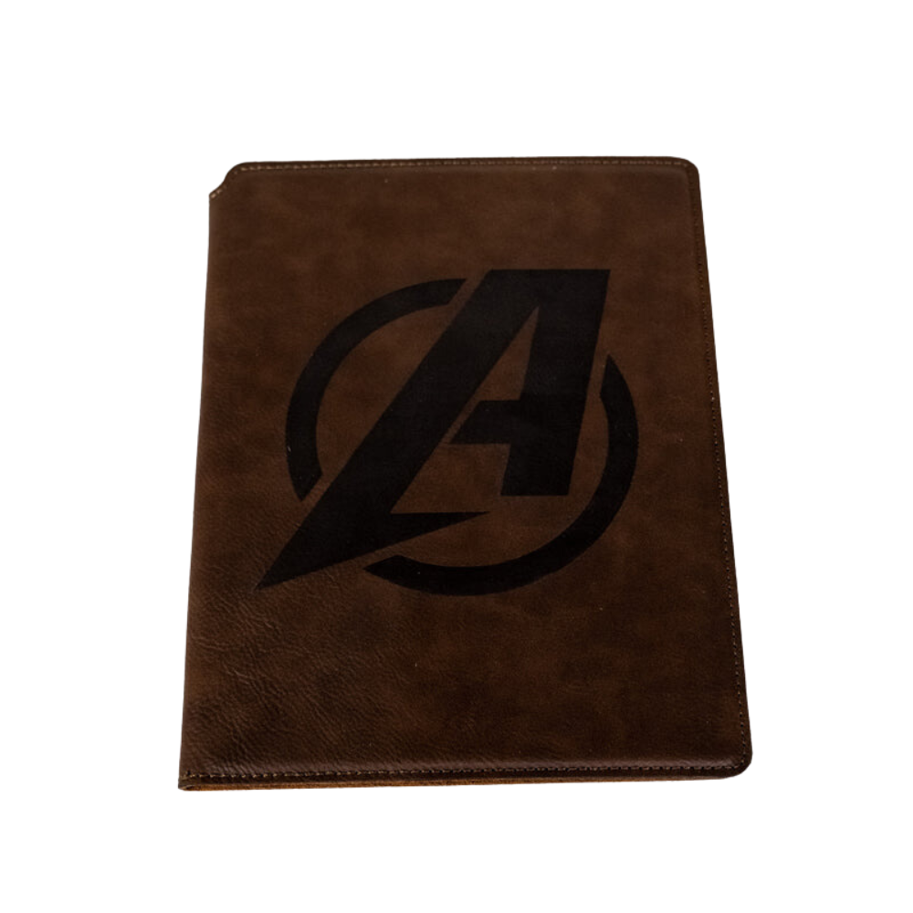 Leather Alliance Air Logo Notebook