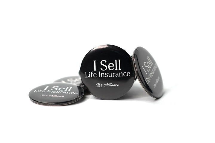 I Sell Life Insurance Button