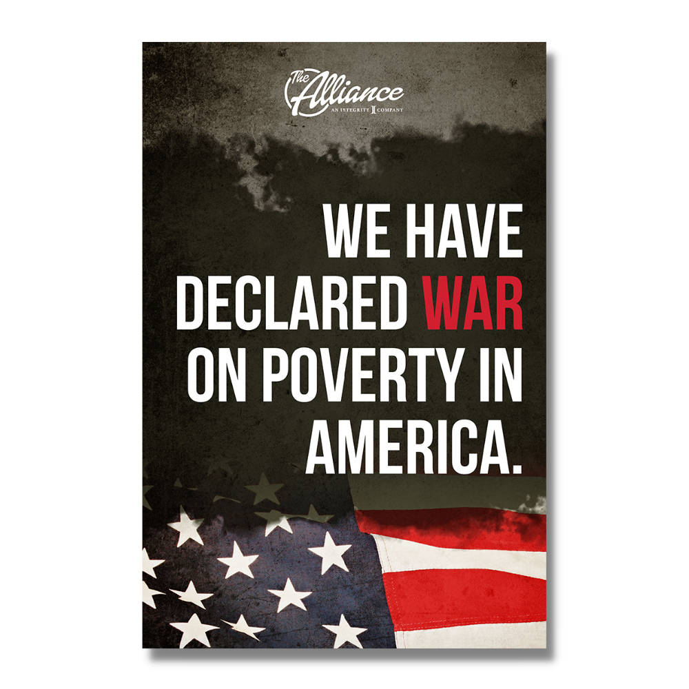 War On Poverty Poster