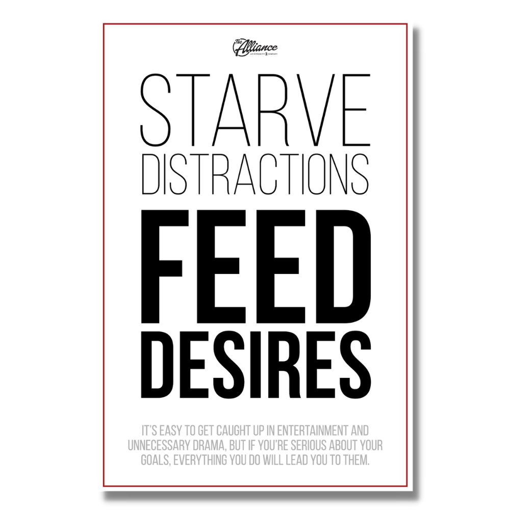 Starve Distractions Poster