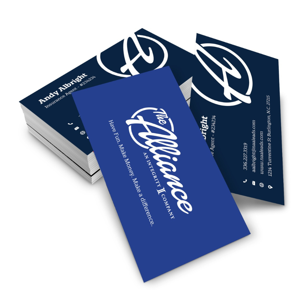Blue Alliance Business Cards