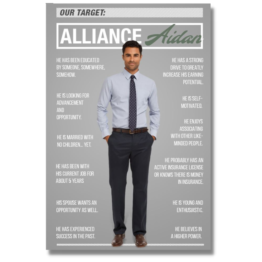 Alliance Aidan Poster