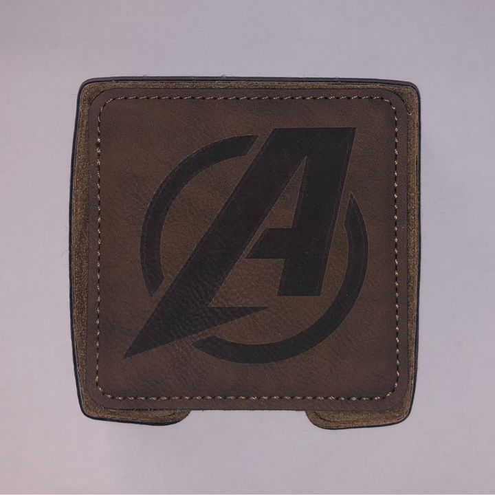 Alliance Air Leather Coasters