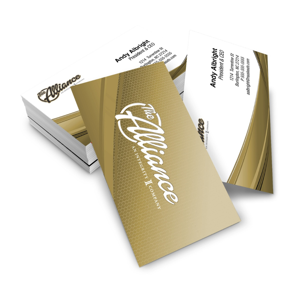Alliance Wave Business Cards